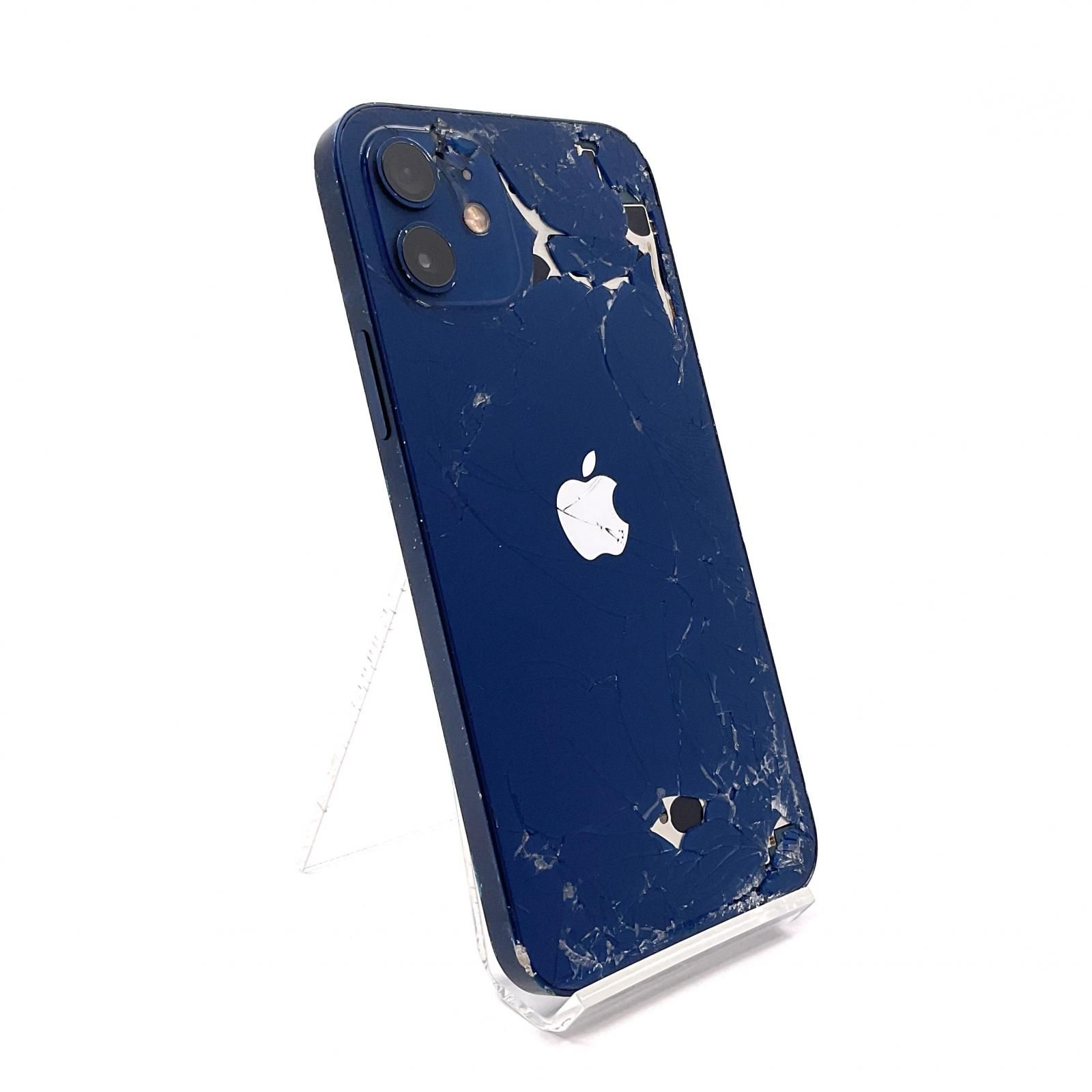 iPhone 12 64GB ブルー Softbank 白ロム 69%【難有】【最速発送