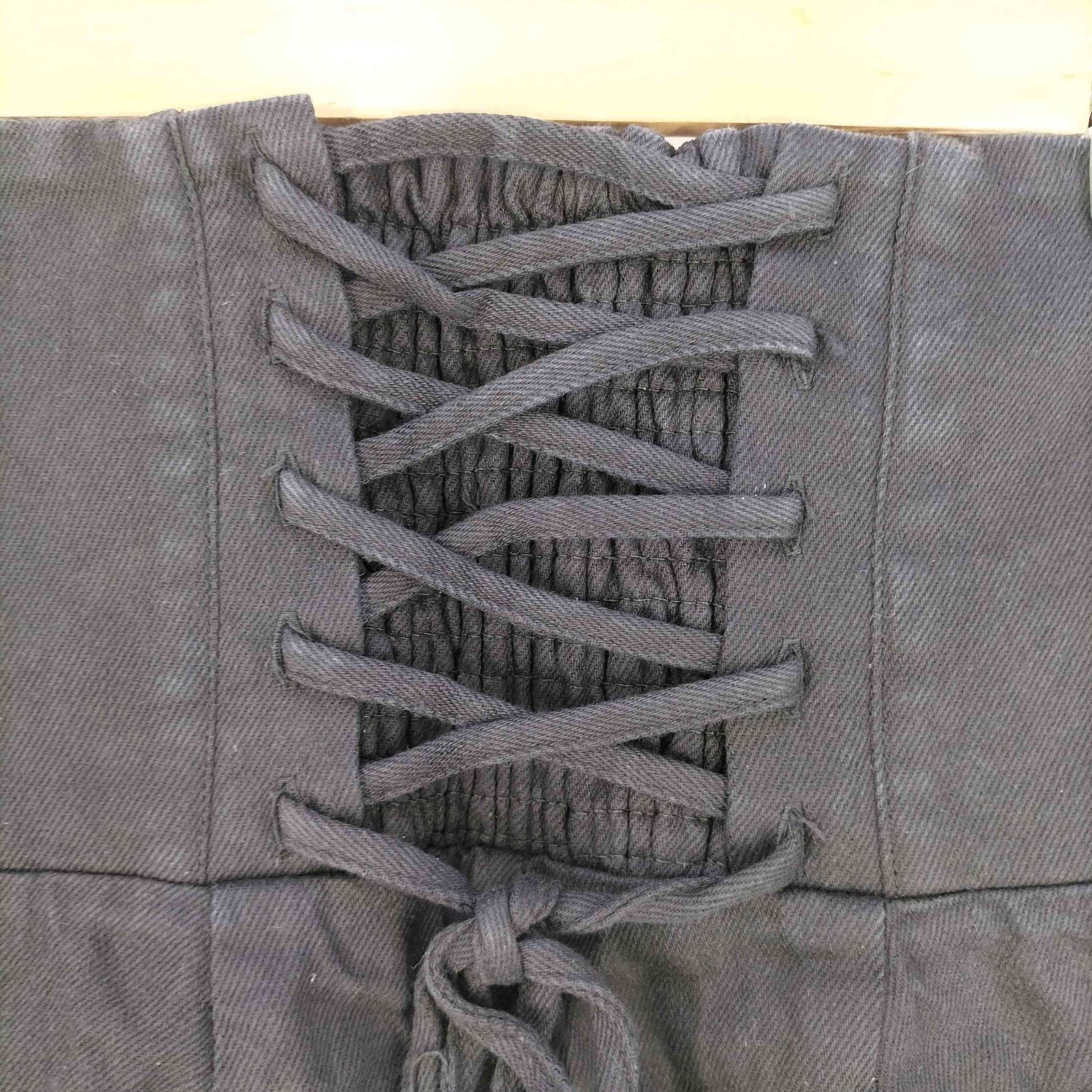 メルトザレディ Melt the lady バックレースアップ ハイウエスト  