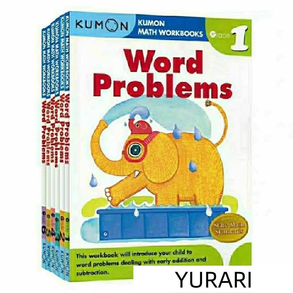 【新品未使用】Kumon Math Workbooks　6冊　英語絵本　英語勉強#602