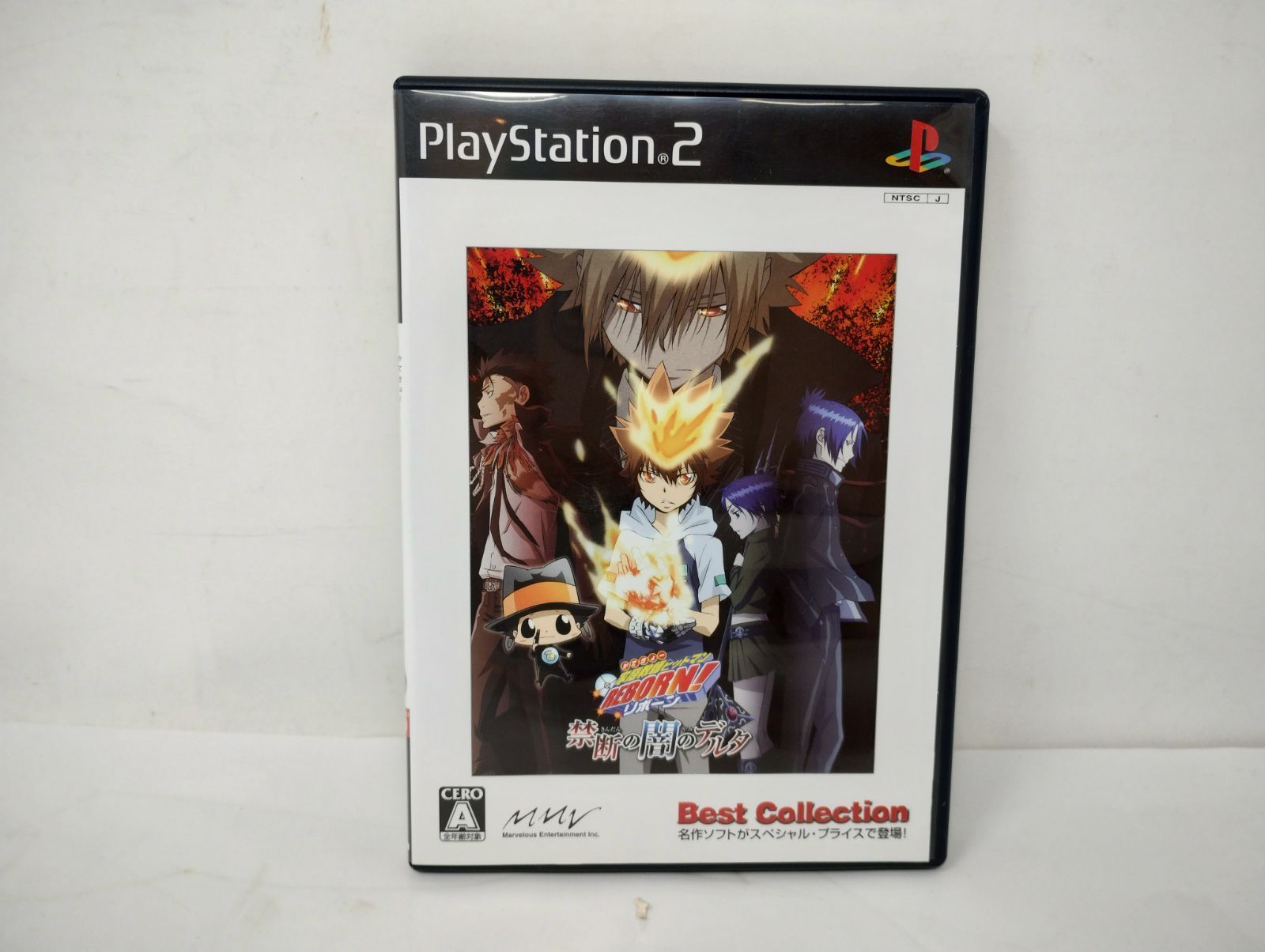 Uﾒ142【再生未確認】PS2 家庭教師ヒットマンリボーン 禁断の闇のデルタ 