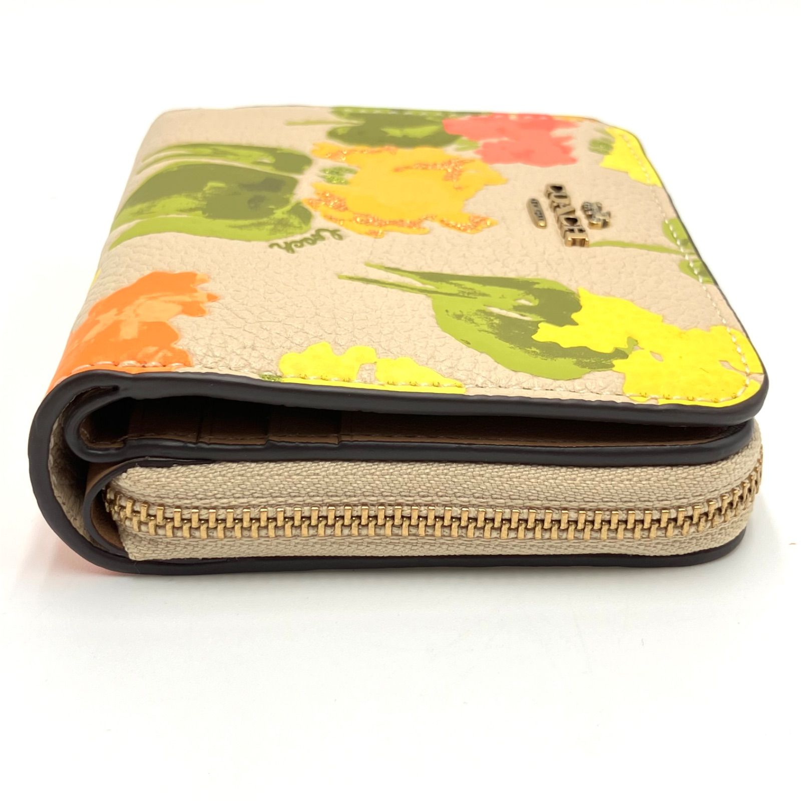 ✨新品、未使用✨ COACH ビルフォールド ウォレット・フローラル