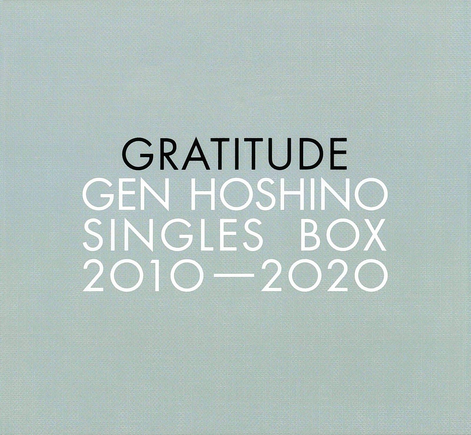Gen Hoshino Singles Box GRATITUDE 11CD 12 10DVD 特典CD 特典DVD