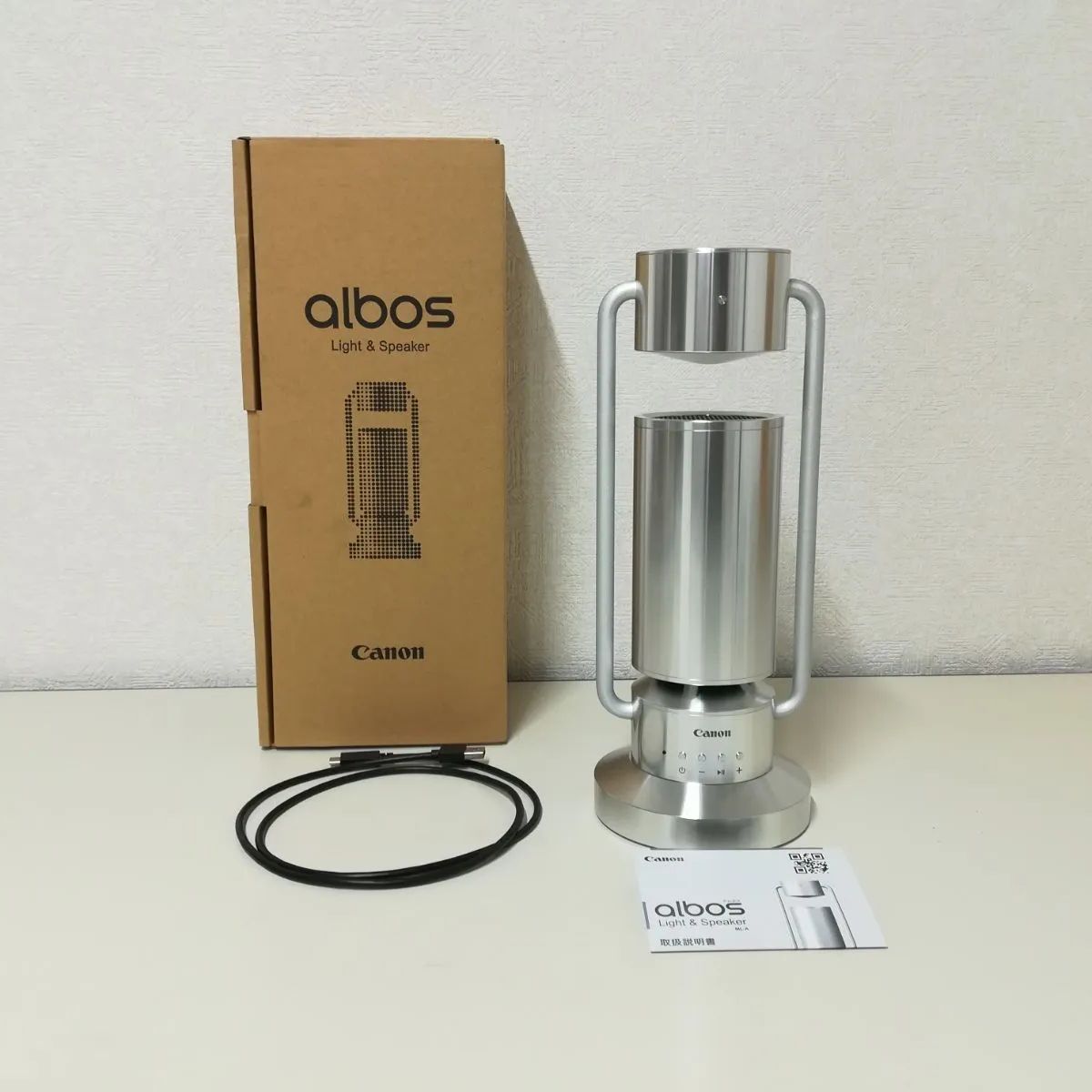 Canon albos Light＆Speaker シルバー 開封未使用