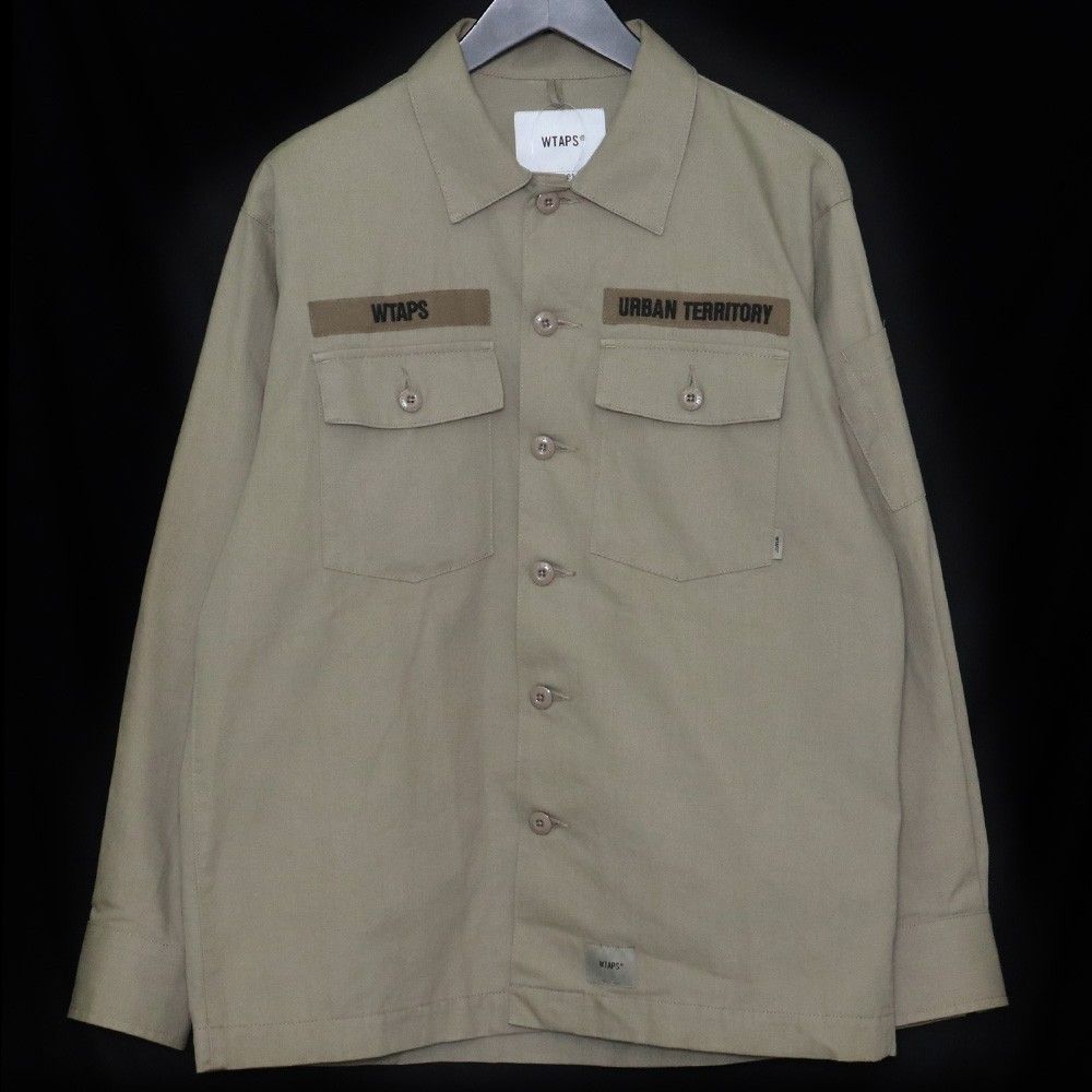WTAPS BUDS LS 01 SHIRT. COTTON. SERGE WTAPS 21aw BUDS LS COTTON