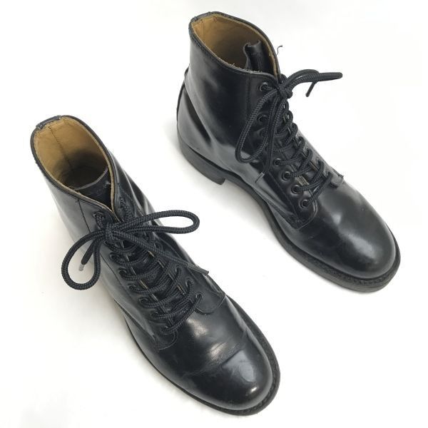 90s/Vintage/カナダ製☆POLICE BOOT/カナダ警察/NYLON-CORD/オフィサー