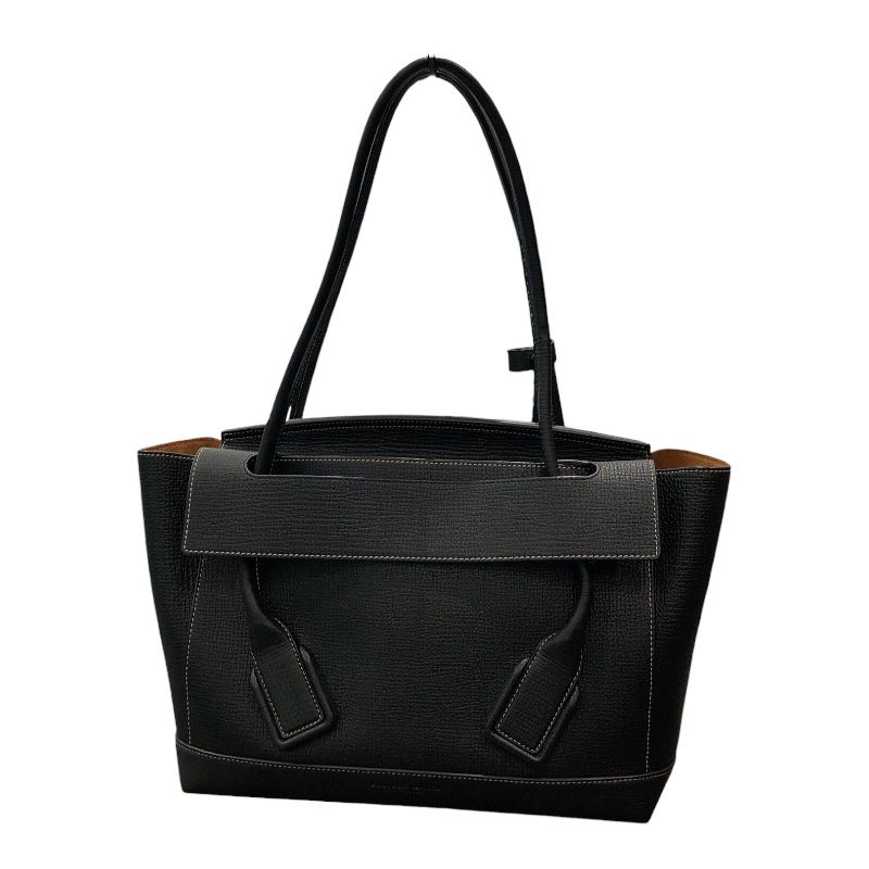 ボッテガ ヴェネタ BOTTEGA VENETA ザ アルコ ブラック カーフレザー ユニセックス トートバッグ