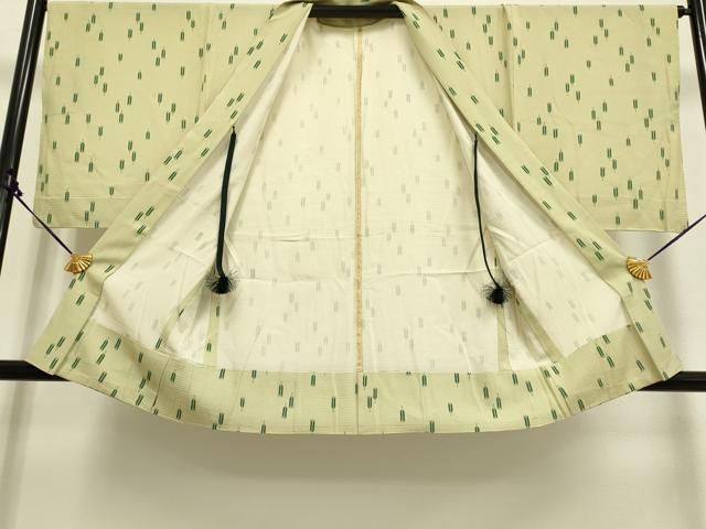 平和屋着物▽羽織 スリーシーズン 春夏秋 塵除け 紗 竜田川文 正絹