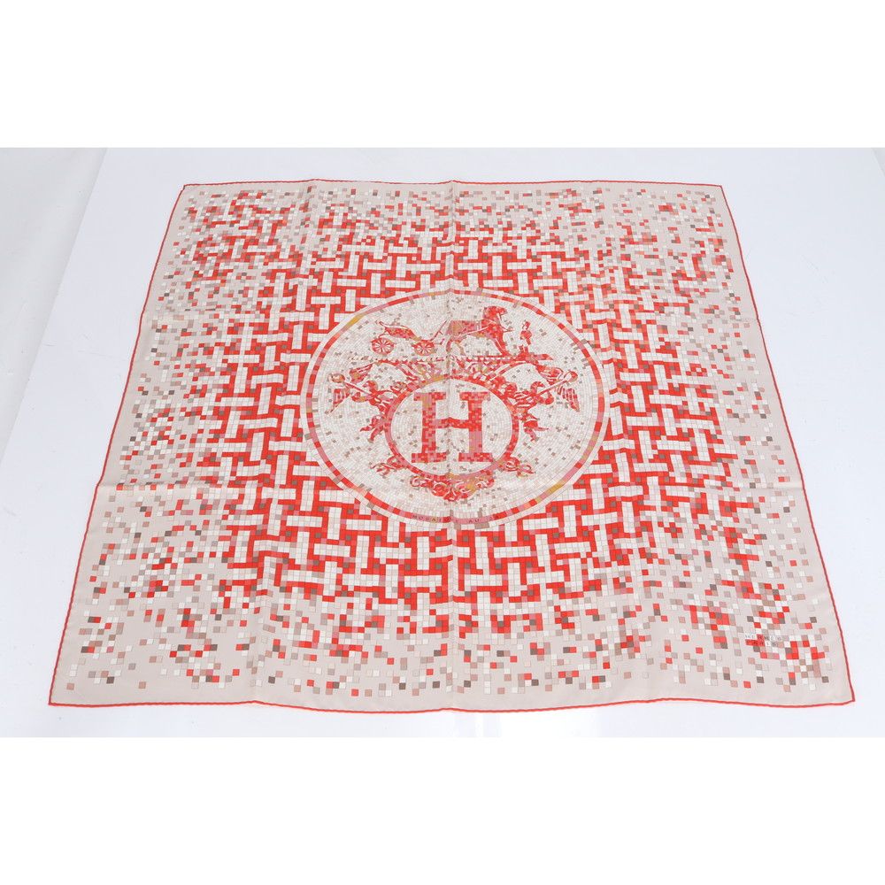 ☘️新品未使用☘️ HERMES　MOSAIQUE AU 24　スカーフ カレ 未使用 HERMES エルメス スカーフ カレ90 Mosaique Au 24