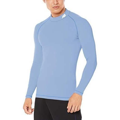 [ニューバランス] ロングスリーブ Tシャツ JMTF7380 メンズ SAX(サックス) Lサイズ