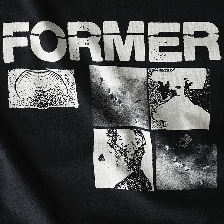 【送料無料】半袖TEE Tシャツ FORMER フォーマー UNFOLDING T-SHIRT TE24123 BLACK 日本代理店正規品