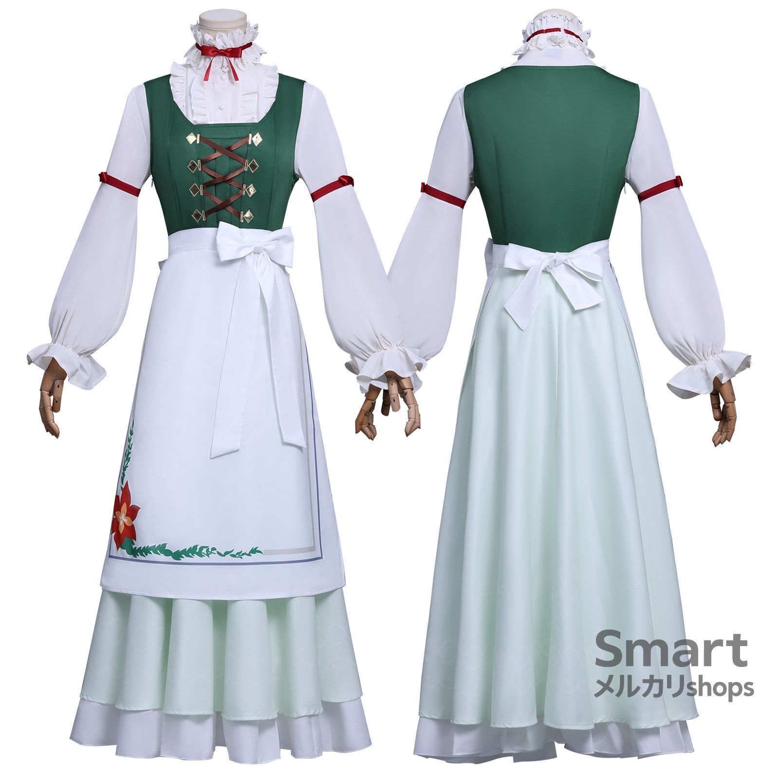 コスプレ 衣装 フェルン 葬送のフリーレン 魔法使い エルフ風 アニメ キャラクター 仮装服 M250903-7