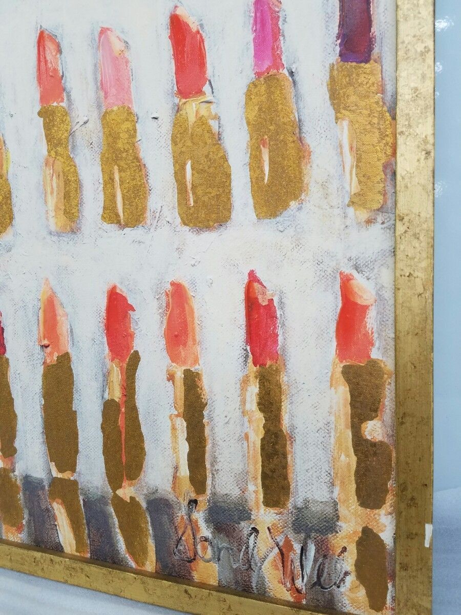 絵画 francfranc フランフラン アートパネル リップ SANDY WELCH