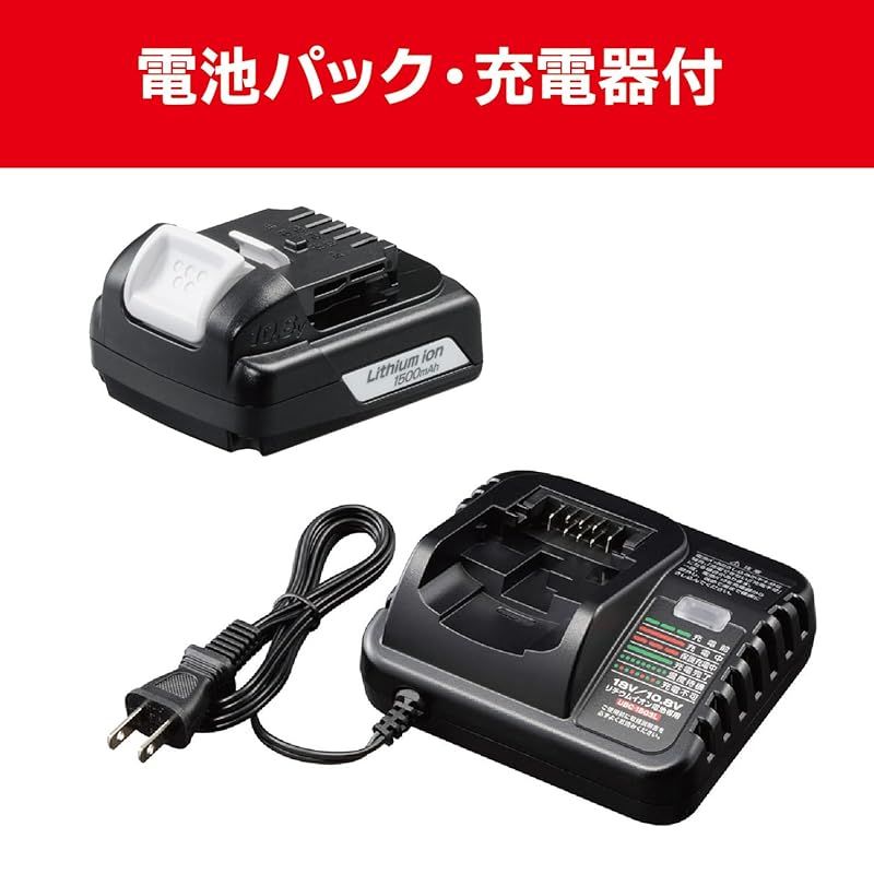 リチウムイオン10.8V 穴あけ能力