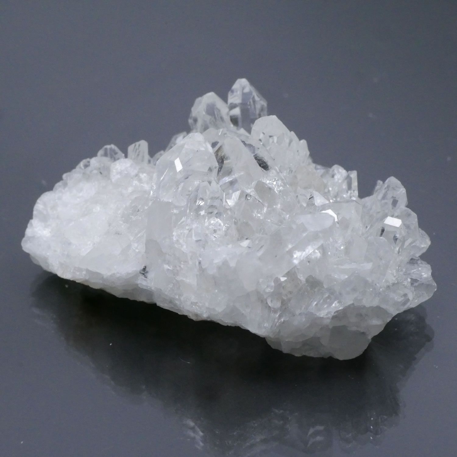 四川省産 菊花水晶 クラスター 1点物 約43g 天然石・置き物 空間
