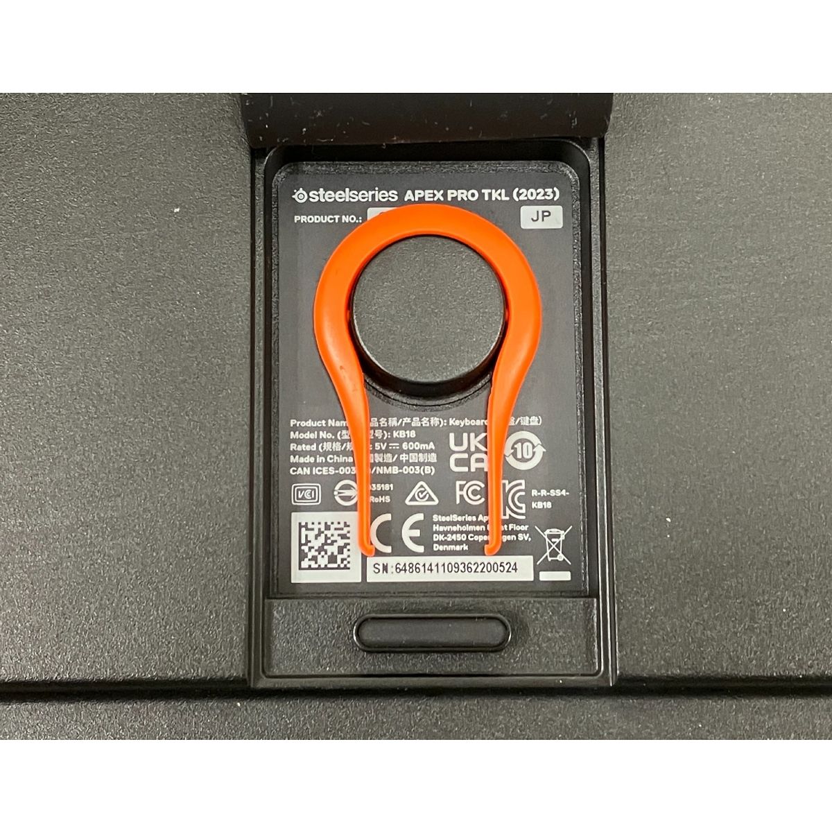 SteelSeries APEX Pro TKL 2023 64861j JP配列 テンキーレス