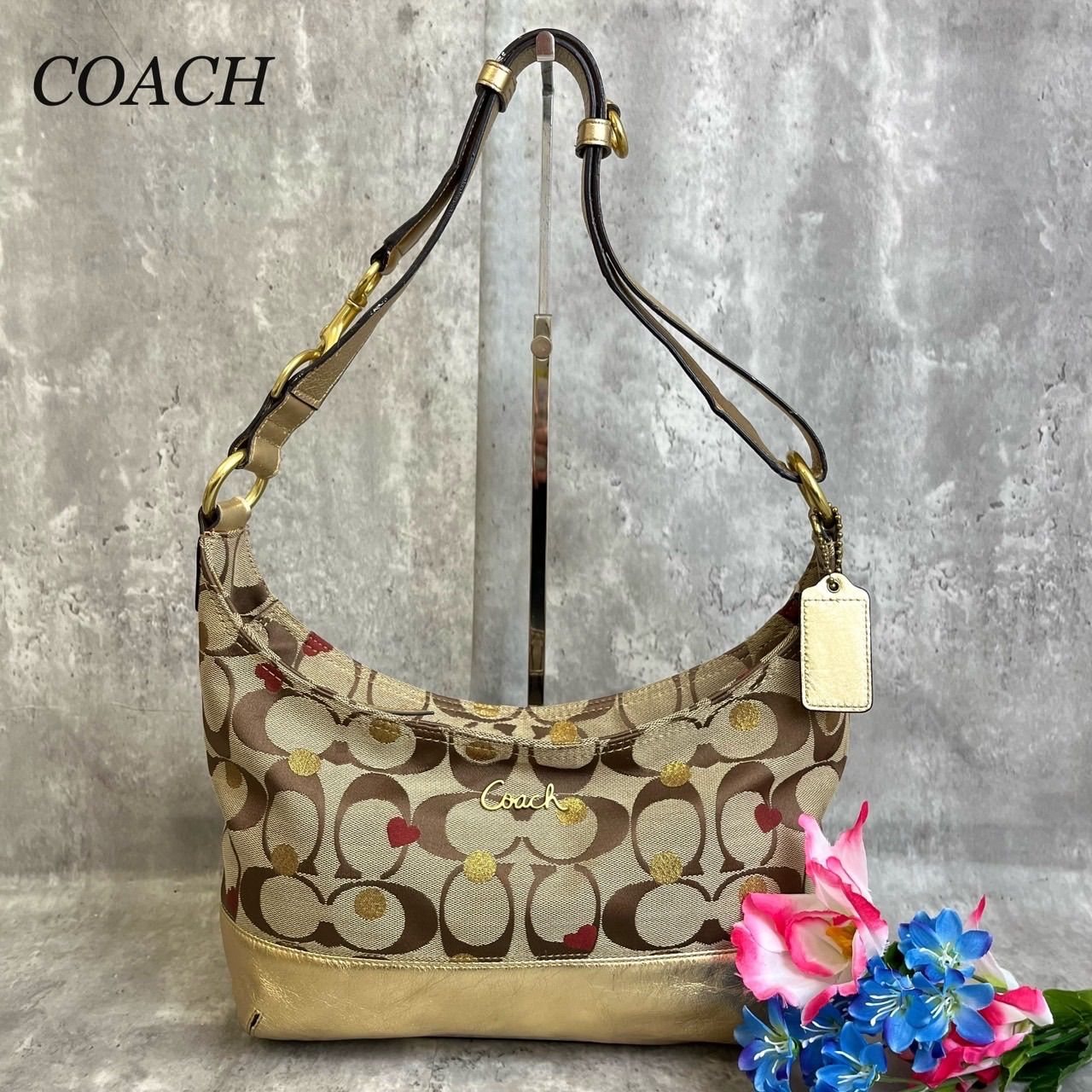 ✨良品✨ COACH コーチ ワンショルダーバッグ トートバッグ 
