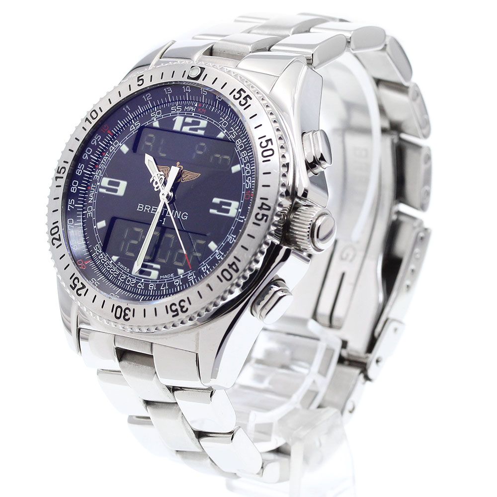 ブライトリング BREITLING A68362 B-1 クォーツ メンズ保証書