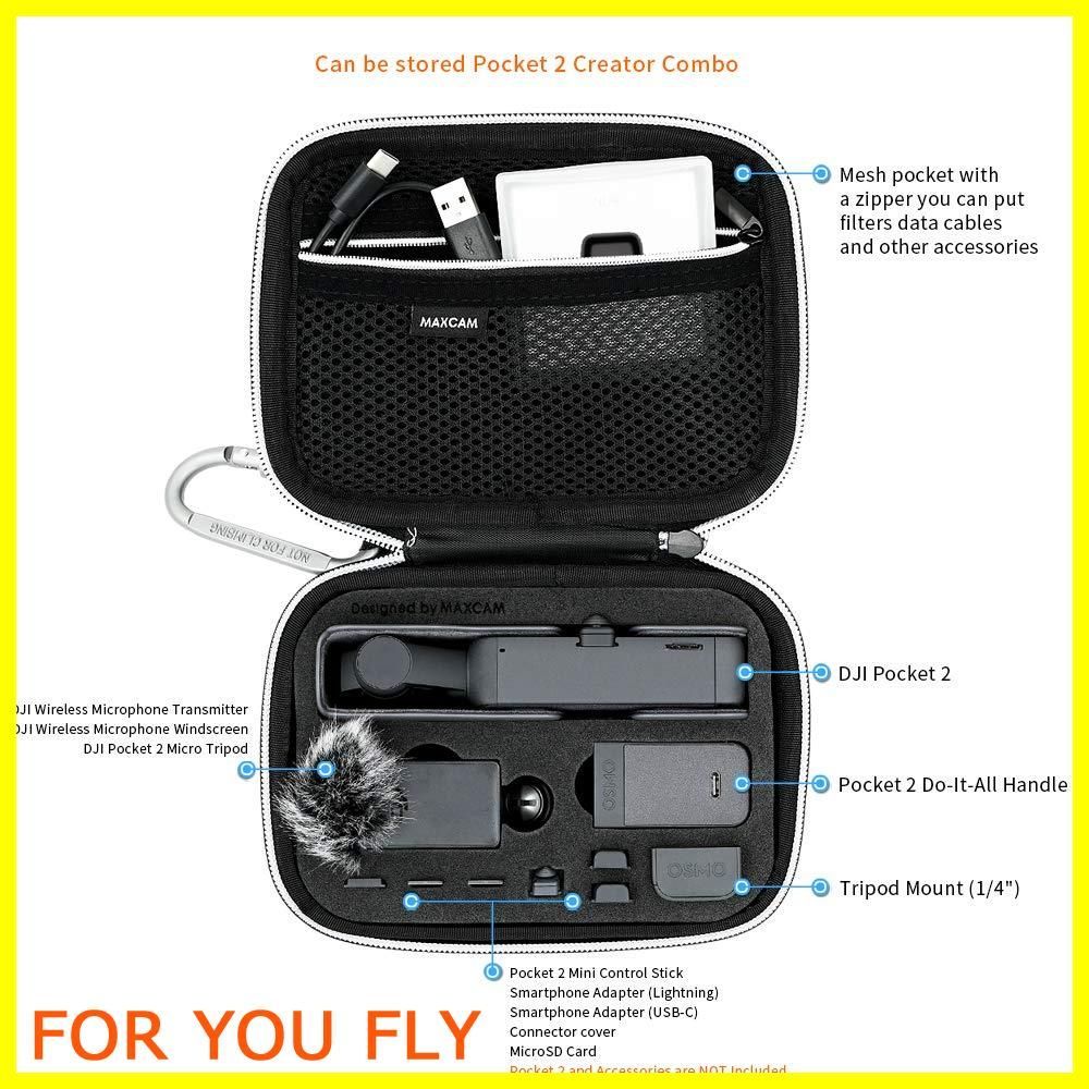 数量限定】DJI POCKET 2 Creator コンボ用MAXCAM収納ボックス 数量限定】DJI POCKET 2 Creator コンボ用MAXCAM収納ボックス