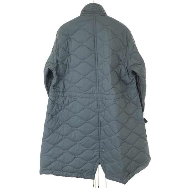 sacai サカイ 22AW Quilted Coat キルティングロングコート ブルー系 1