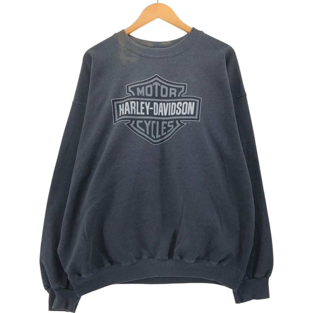 古着 ハーレーダビッドソン Harley-Davidson アドバタイジング スウェットシャツ トレーナー メンズXL相当|eaa556050