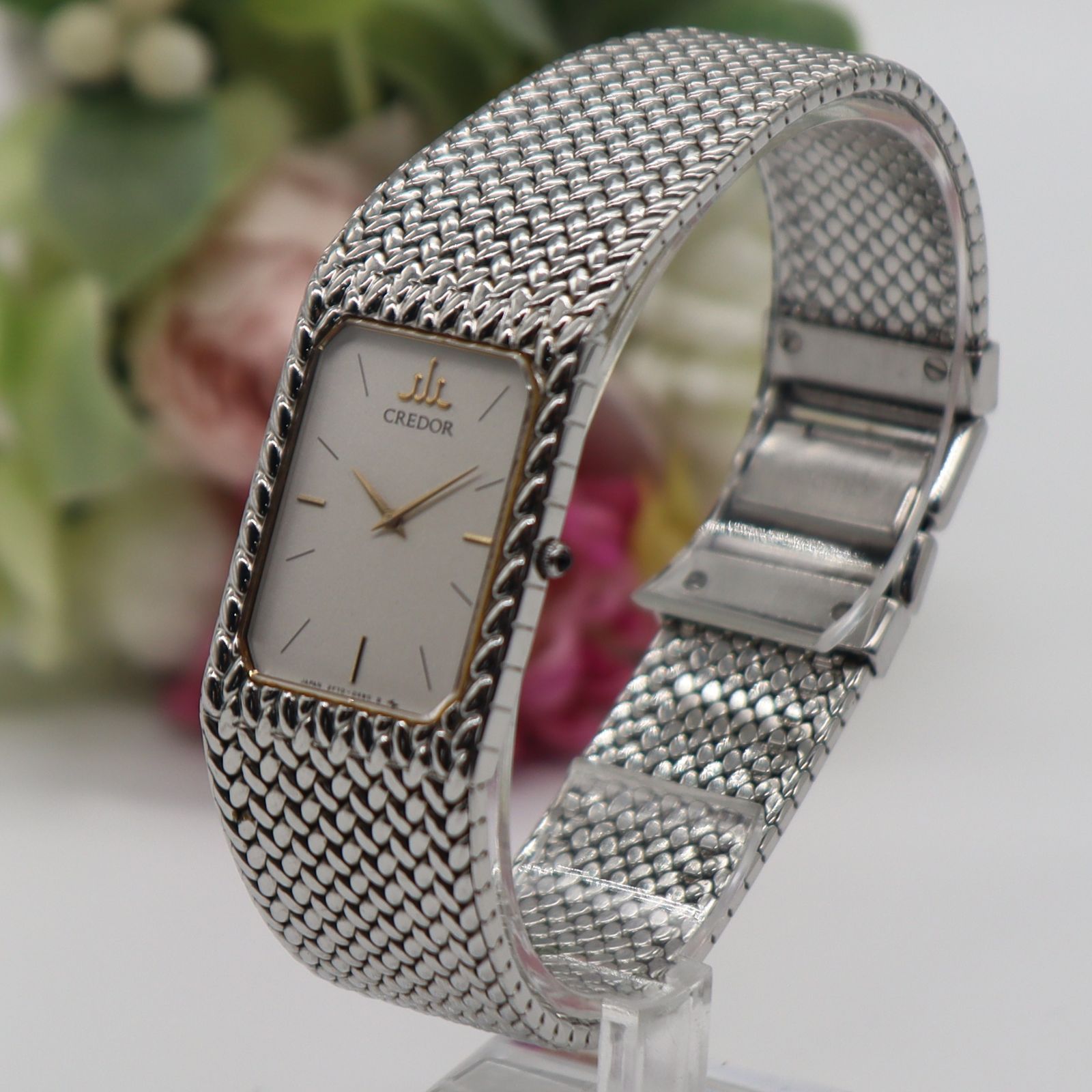 セイコー クレドール SEIKO CREDOR クォーツ 2F70-5330 シルバーカラー 