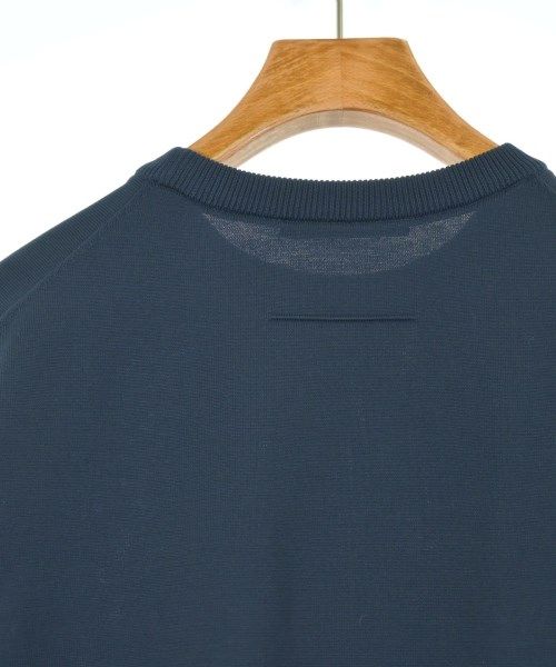 レディース 半袖 SLOANE ポリエステル サマーニット 日本製 古着 レディース 古着 90s USA製 ORVIS 無地 ソリッド コットン