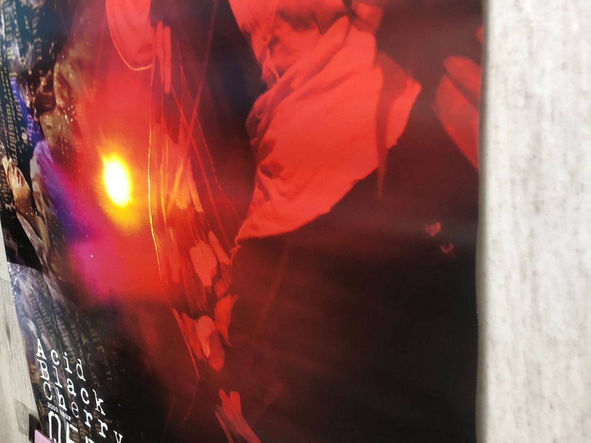 3-◇ポスター Acid Black Cherry 2009 TOUR Q.E.D yasu ABC UP