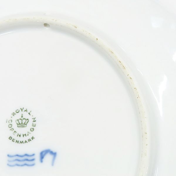 ロイヤルコペンハーゲン ROYAL COPENHAGEN 食器 イヤープレート 1960年代 10枚セット 陶磁器 ブルー×ホワイト ヴィンテージ 北欧 飾り皿 絵皿 1960~1969