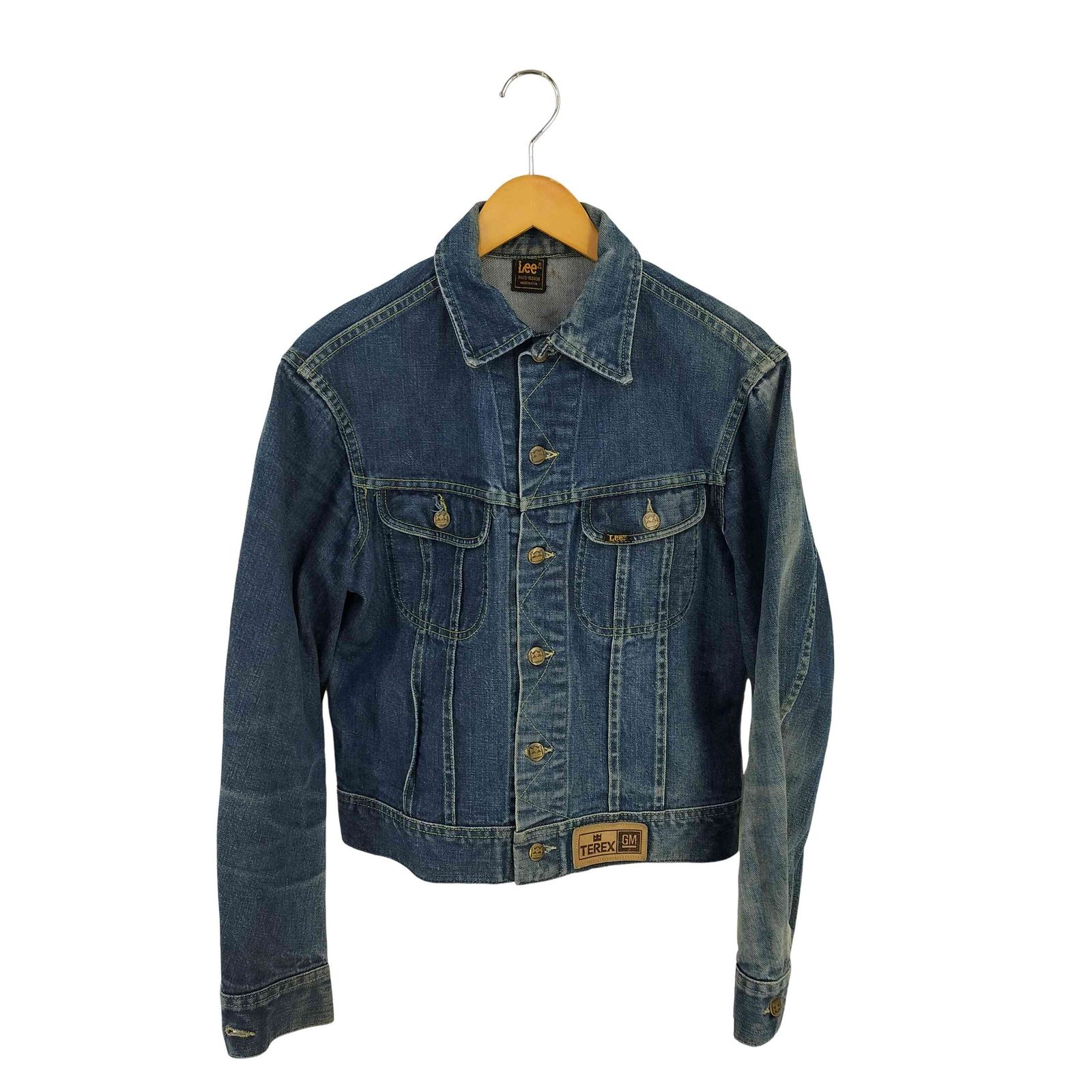 リー Lee 70S USA製 PATD-153438 ワッペン カスタム 拳銃 デニム 節約