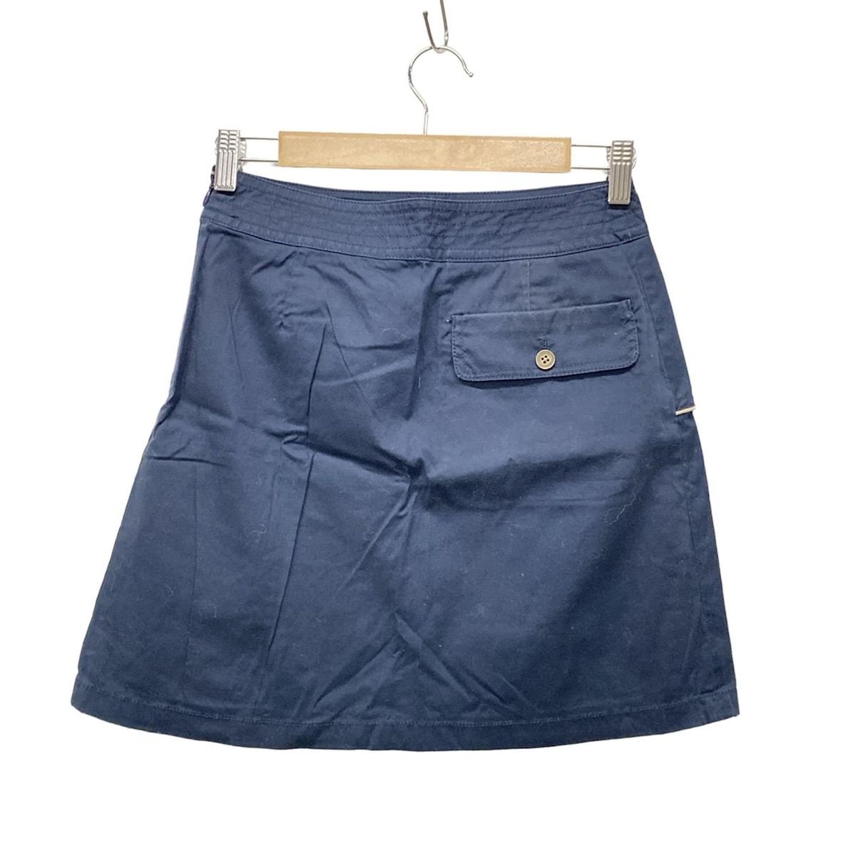 【未使用品】バーバリーゴルフ　スカート　9号 Burberry Golf バーバリーゴルフスカート9号サイズ 紺系チェックミニ