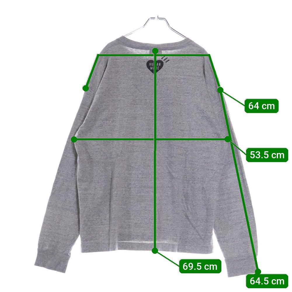 Human Made ベージュ 長袖カットソー 楽天市場】human made tシャツ（カラーベージュ）の通販