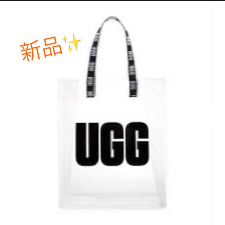 激レア UGG クリア トートバッグ - Mary's shop - メルカリ