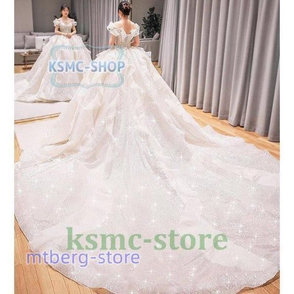 ウエディングドレス 安い 花嫁 ドレス 二次会 プリンセス 結婚式 披露宴 ブライダル ロングドレス エンパイア wedding dress 大きいサイズ