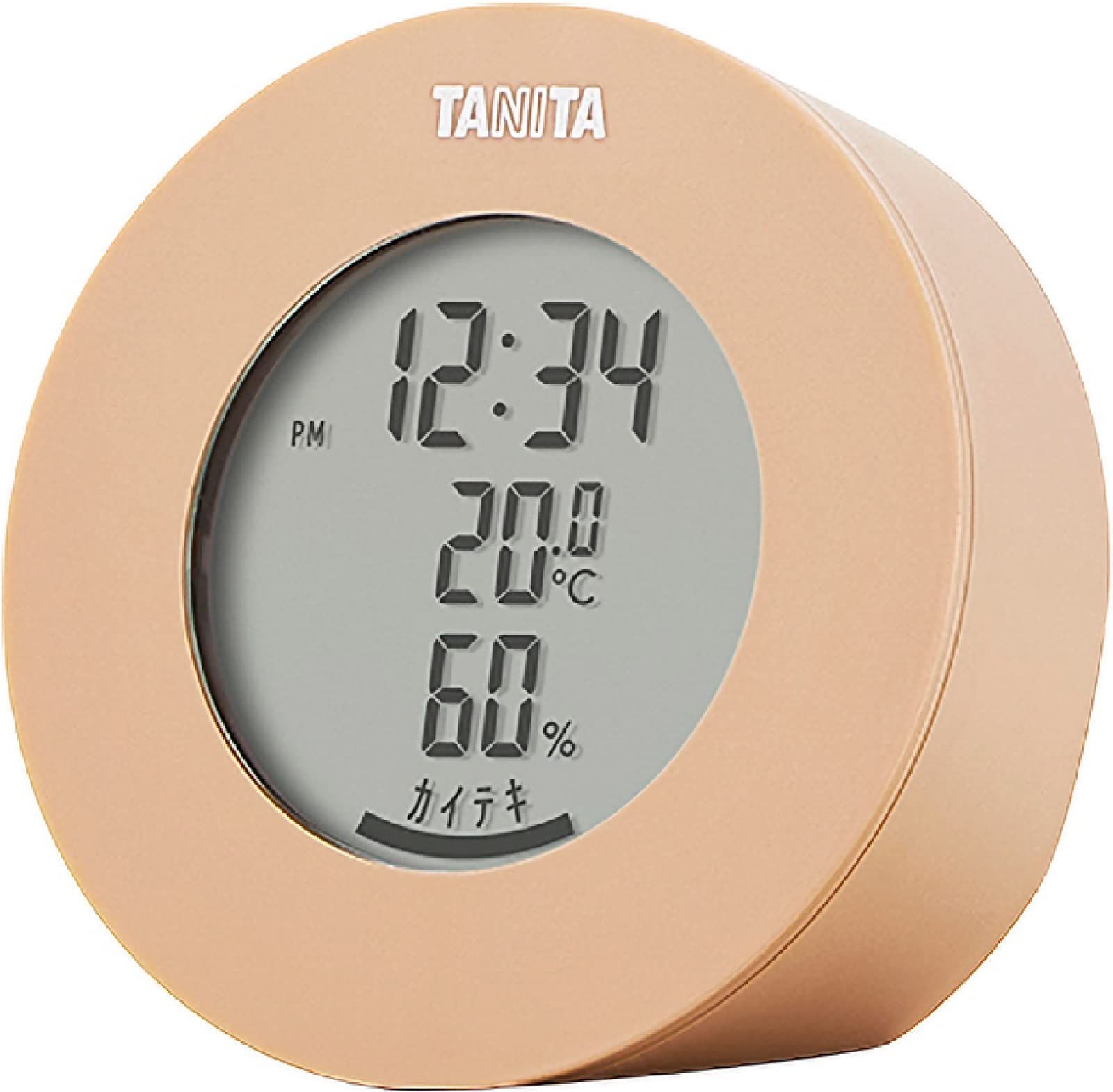 商品 BR TT-585 ライトブラウン マグネット 卓上 デジタル 湿度 温度 時計 温湿度計 タニタ HRDEVELOPMENT_JP