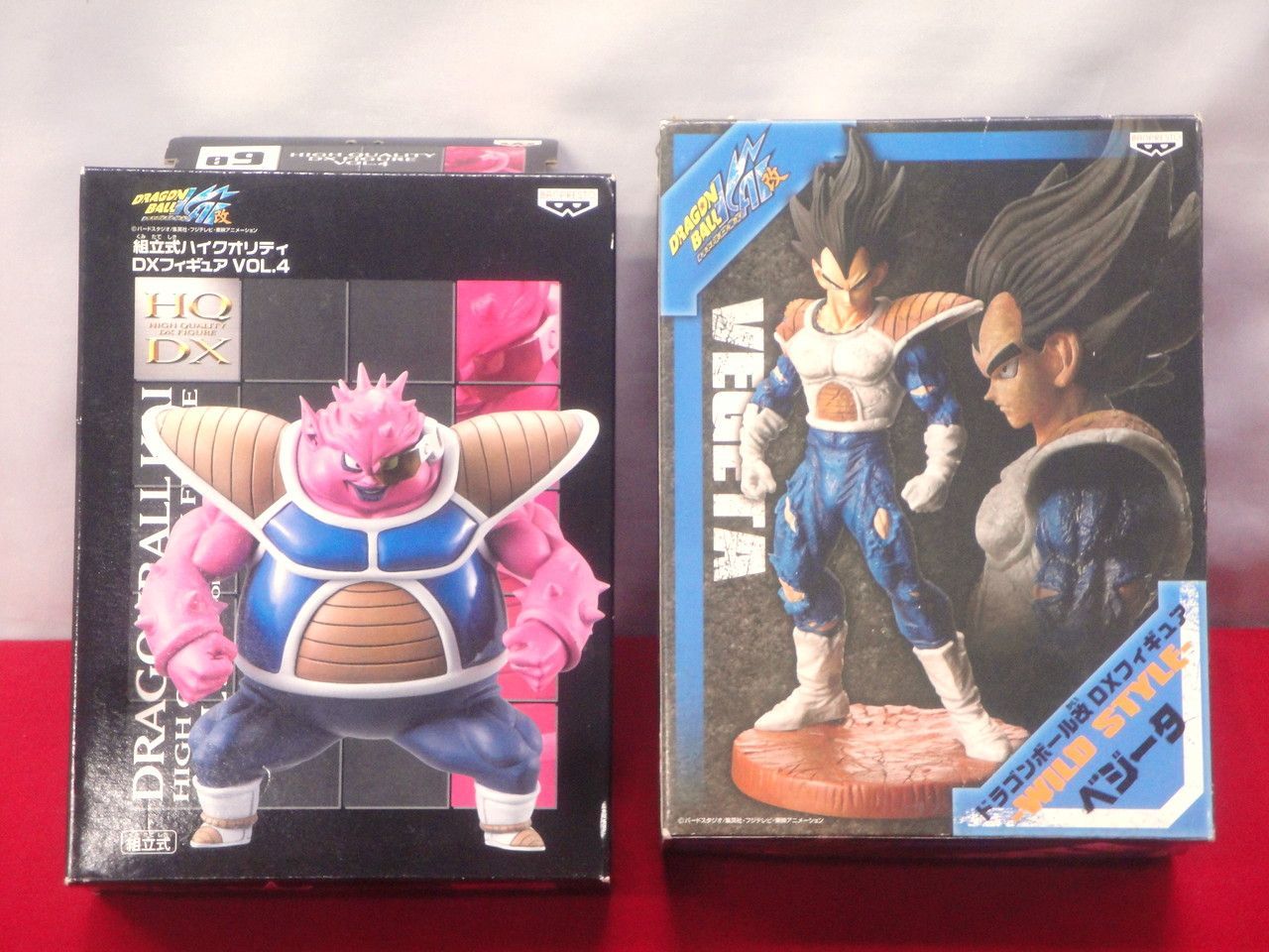 激レア 未開封 ドラゴンボール 改 DX組立式ソフビフィギュア 4点　コレクター ドラゴンボール改 ザーボン ドドリア フリーザ ベジータ 組立式