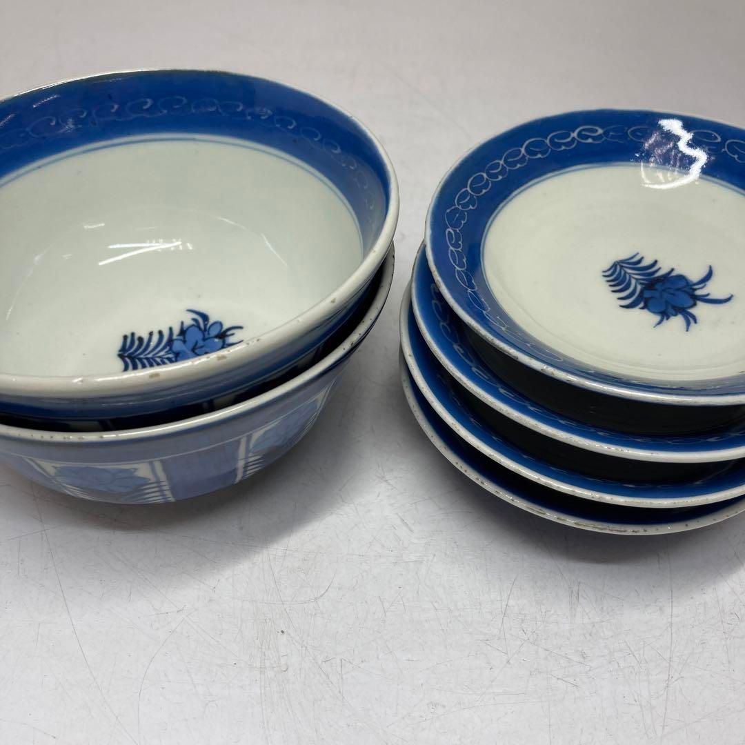 古伊万里 上手 蓋茶碗5客 身直径11㎝ 東Y5-1012④ - メルカリ