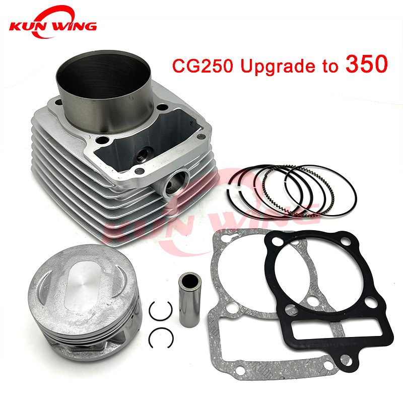 CG250 CG 250 72.5MM 350CC 大口径シリンダーキット CG350アップグレード 空冷 16MMピン バイクエンジンパーツ