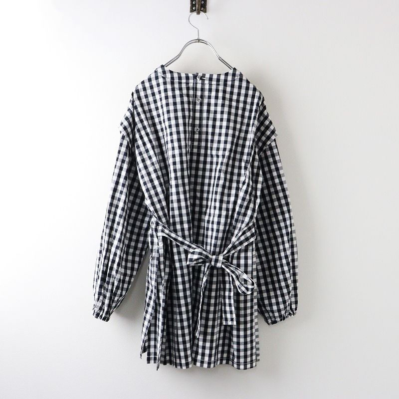 定価18700円 2023SS アンビデックス ブイ buoy buoy ギンガム EDODAKI 