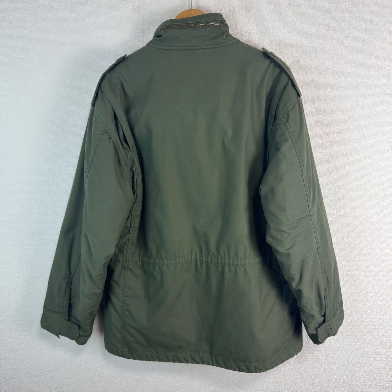 美品 M65 ミリタリージャケット フィールドジャケット カーキ アース 