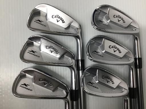 キャロウェイ X FORGED STAR 2021 6 S アイアンセット IR Fujikura MC 80 for CW フレックスS メンズ 男性用 右利き 右用 Dランク ゴルフクラブ