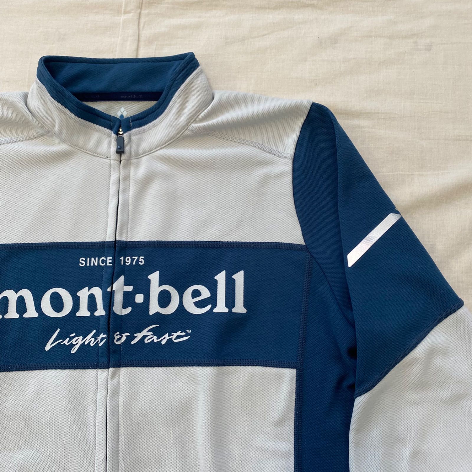 montbell　モンベル　ウイックロン ZEOサーマル サイクルジップシャツ　　長袖ジップシャツ　ロングＴシャツ　サイクリング　自転車　L