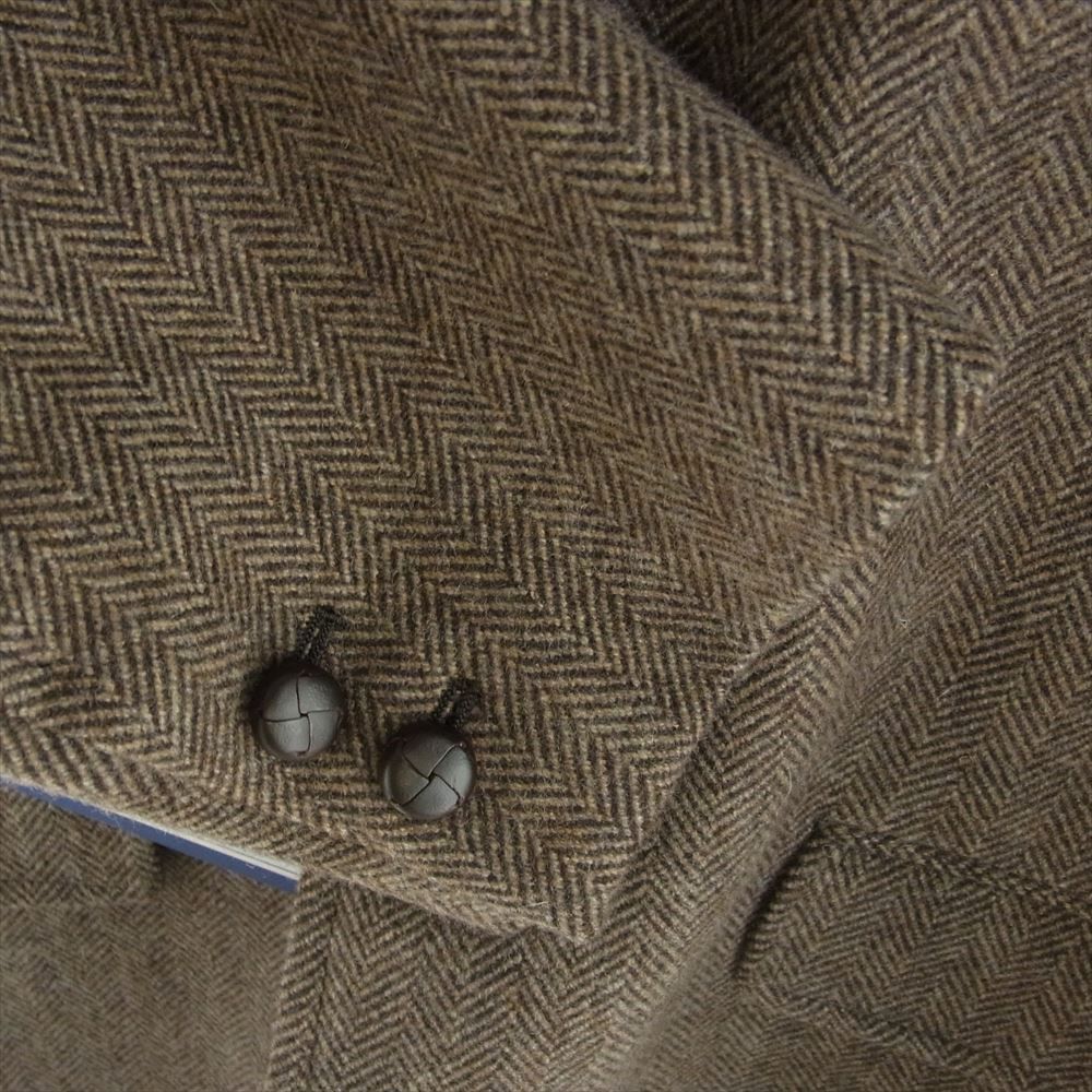アンライクリー Unlikely 23AW U23F-16-0002 Assembled Sports Coat Wool Tweed エルボーパッチ ツイード テーラード ジャケット ブラウン系 M【極上美品】【中古】 アンライクリー Unlikely 23AW U23F-16-0002 Assembled Sports Coat