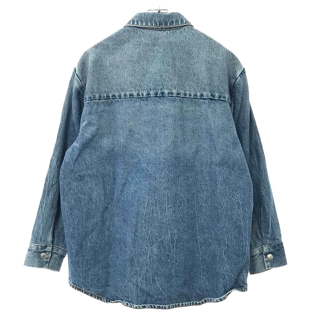 ALEXANDER WANG アレキサンダーワン オーバーサイズデニムシャツ 
