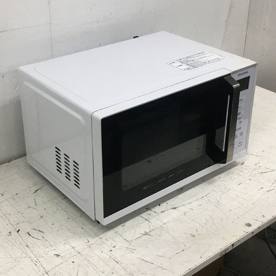 2024年製　IRIS OHYAMA IMB-F2202-B 電子レンジ 電子レンジ 22L フラットテーブル 時短ブースト機能 IMB-F2202-B