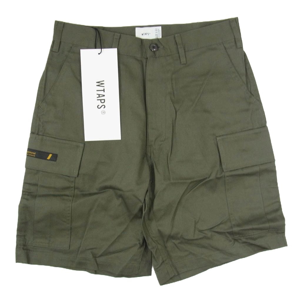 WTAPS ダブルタップス 21SS 211WVDT-PTM04 JUNGLE 02 | SHORTS ジャングル カーゴ ショーツ カーキ系 X01 新古品