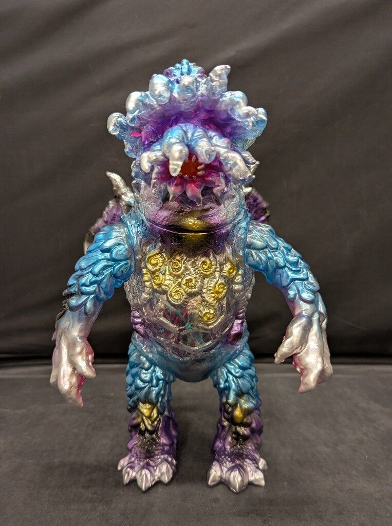 【中古】BLObPUS 螺王 ラオウ 邪神降臨 ソフビ　ブロッパス 中古】BLObPUS 螺王 ラオウ 邪神降臨 ソフビ ブロッパス - メルカリ