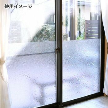 窓飾りシート レンズタイプ 92cm幅×15m巻 C クリアー GCR-9207