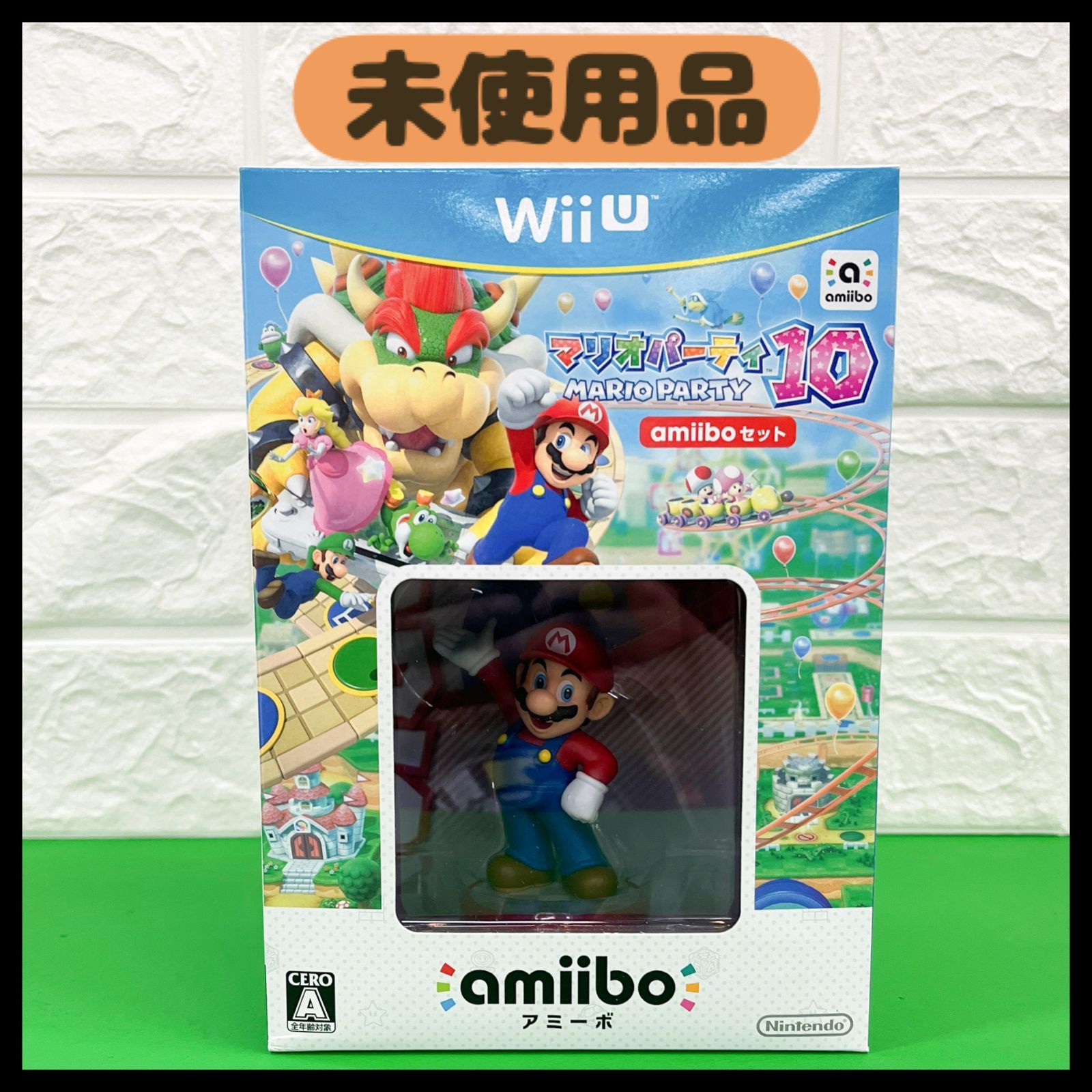 未使用品】マリオパーティ10 amiiboセット アミーボ WiiU - メルカリ
