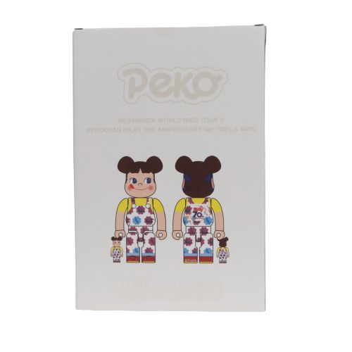 400% ベアブリック world wide tour 3 ペコちゃん MEDICOM TOY(メディコムトイ)BE@RBRICK WORLD WIDE TOUR3 ペコ