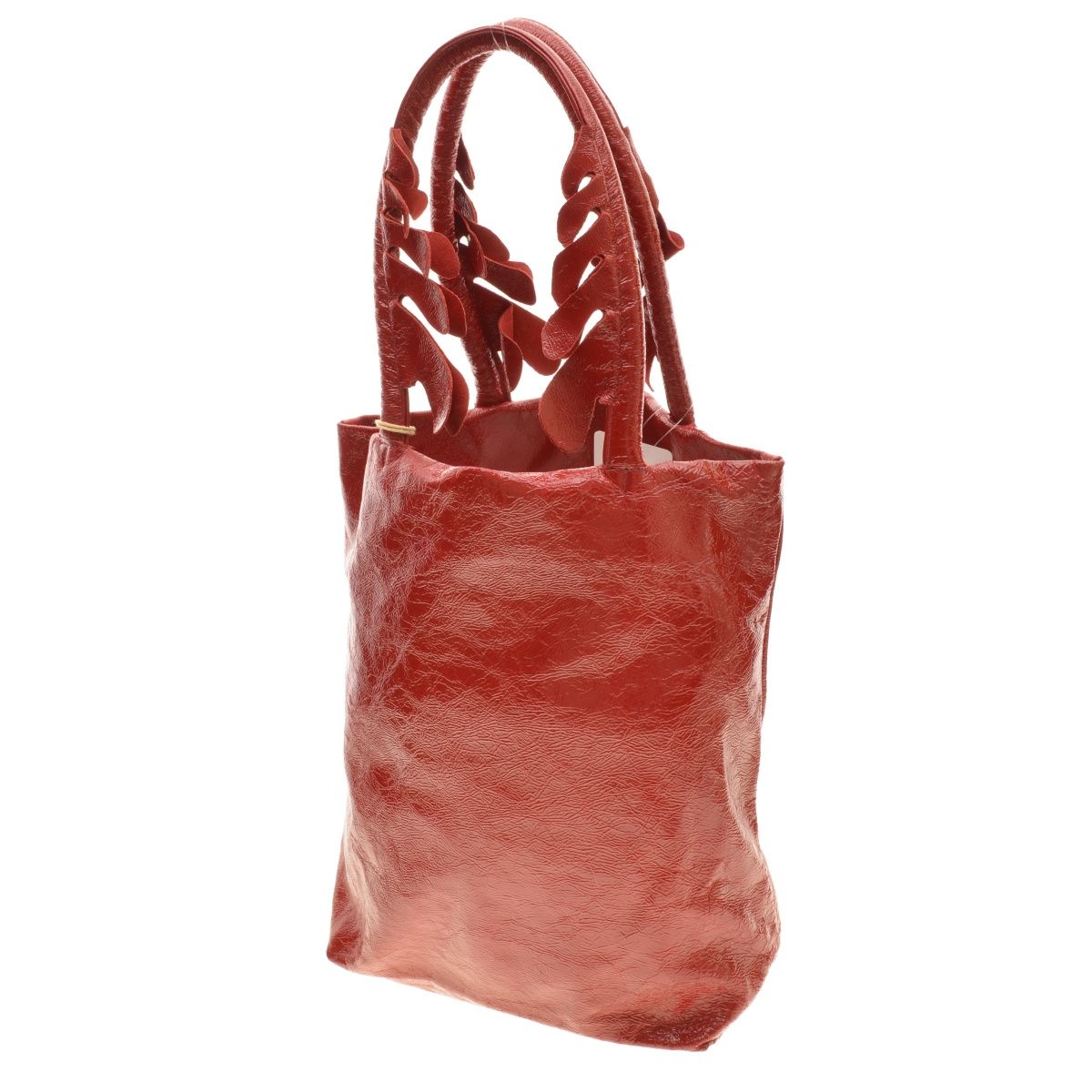 Jas.M.B】パテントレザートートバッグ - メルカリ